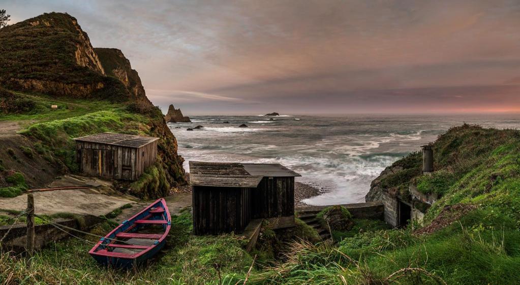 Хостел Casa De Peregrinos La Concha Кудильеро Экстерьер фото